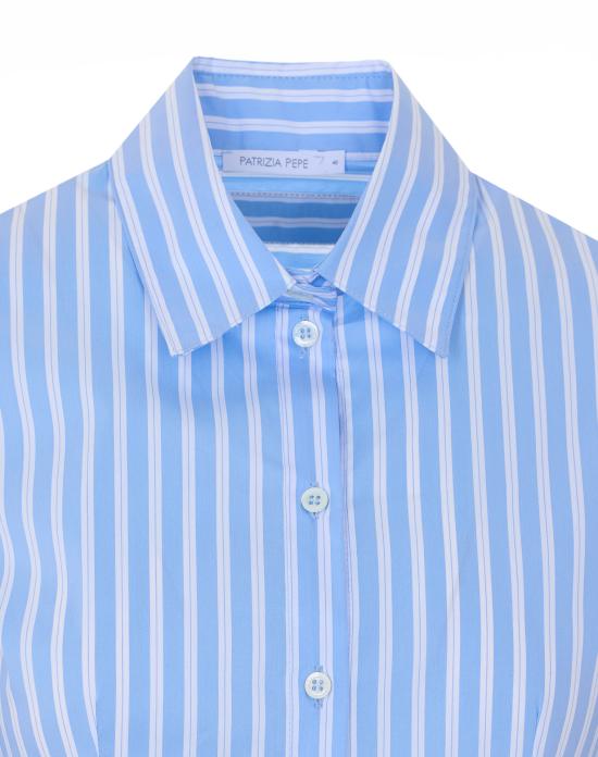 26SS 파트리지아페페 셔츠 8C0851 A544FG57 Blue - PATRIZIA PEPE