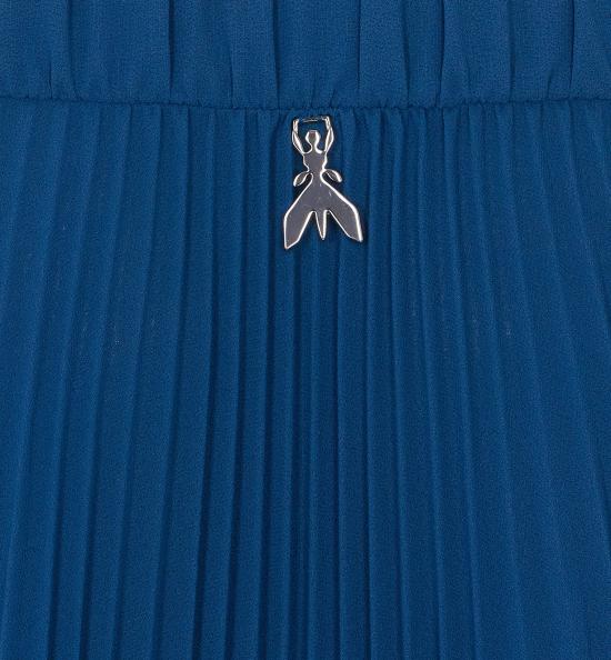 26SS 파트리지아페페 미디 스커트 8G0537 AD08CA97 Blue - PATRIZIA PEPE