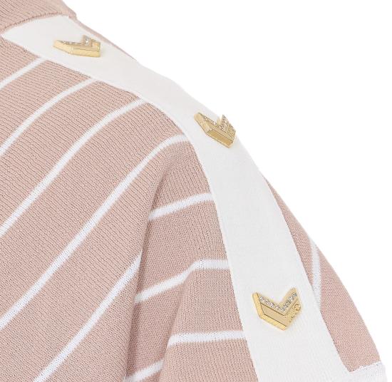 26SS 리우조 스웨터 TA6217MS55N C3889 Beige - LIU JO