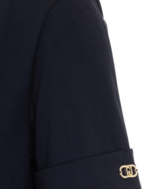 26SS 리우조 미디 원피스 TA6296J3855 22222 Black - LIU JO