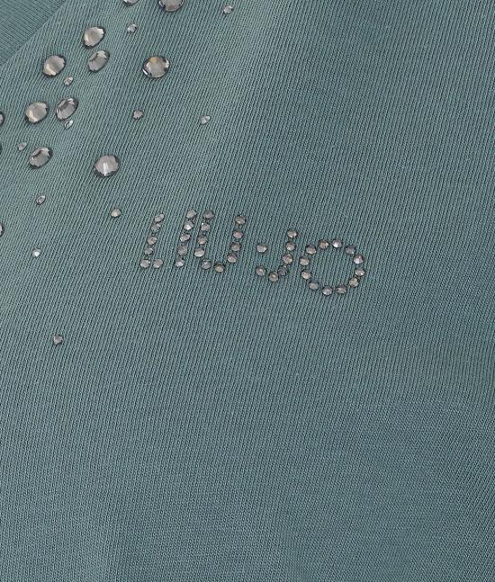 26SS 리우조 반팔 티셔츠 TA6284JS923 76009 Green - LIU JO