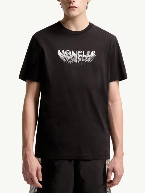 26SS 몽클레어 반팔 티셔츠 L10918C00022 89AYW999 Black - MONCLER