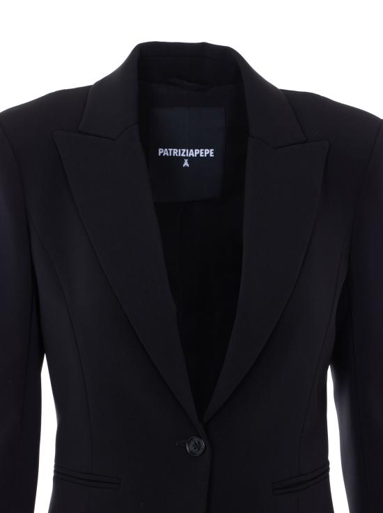 26SS 파트리지아페페 코트 8O0222 A6F5K103 Black - PATRIZIA PEPE