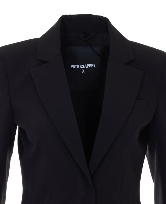 26SS 파트리지아페페 수트 자켓 8S0582 A498K103 Black - PATRIZIA PEPE