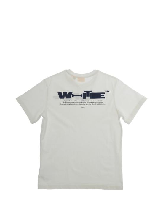 26SS [키즈] 오프화이트 티셔츠 44BAA002S26J00A100 WHITE White - OFF WHITE