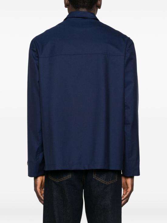 26SS 브루넬로 쿠치넬리 자켓 MM4166490 C350 Blue - BRUNELLO CUCINELLI