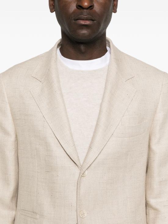 26SS 브루넬로 쿠치넬리 수트 자켓 MZ4037BTD C042 Beige - BRUNELLO CUCINELLI