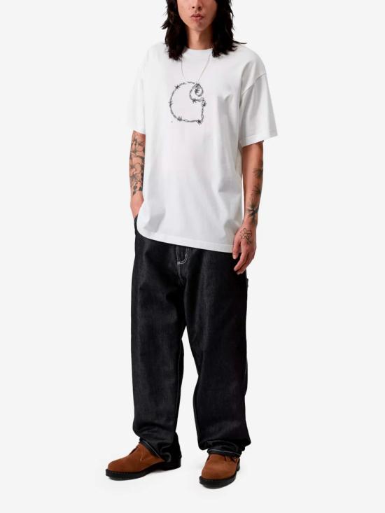 26SS 칼하트 WIP 반팔 티셔츠 I036237 02XX White - CARHARTT WIP