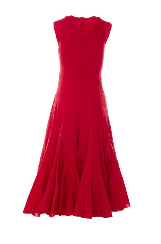 26SS 토리버치 미디 원피스 167457 602 Red - TORY BURCH