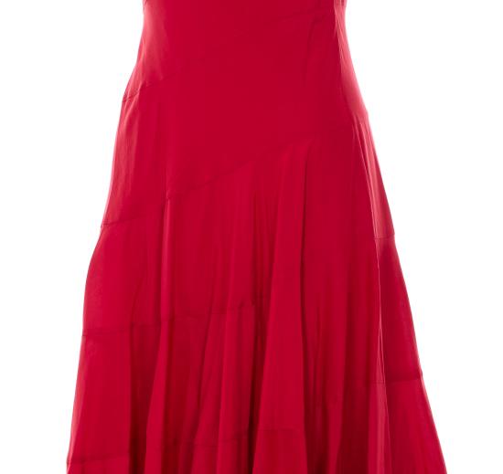 26SS 토리버치 미디 원피스 167457 602 Red - TORY BURCH