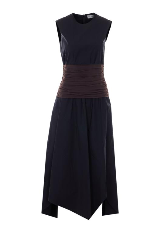 26SS 토리버치 미디 원피스 178290 001 Black