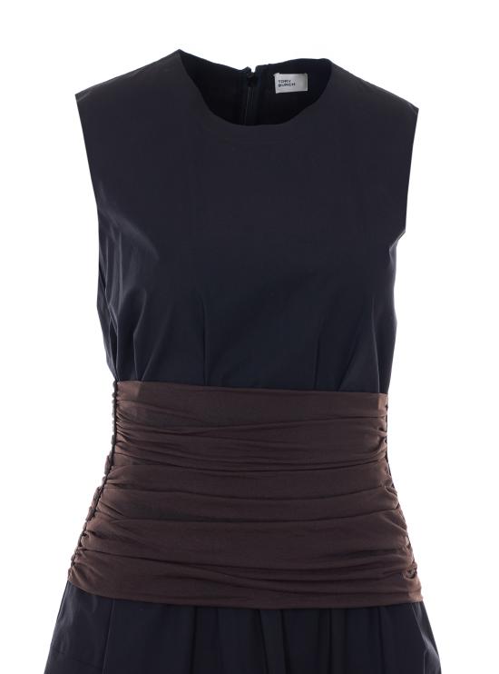 26SS 토리버치 미디 원피스 178290 001 Black - TORY BURCH