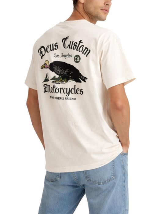 26SS 데우스 엑스 마키나 긴팔 티셔츠 D261MTS323012090 WHT - DEUS EX MACHINA