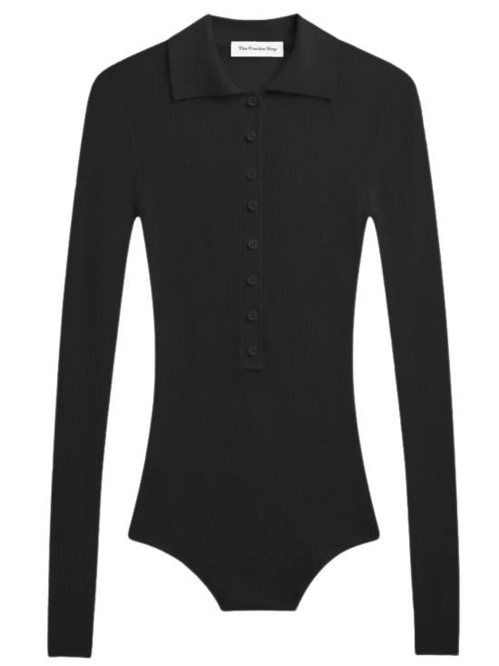 26SS 더프랭키샵 바디수트 티셔츠 SOLANA POFS21509130 Black