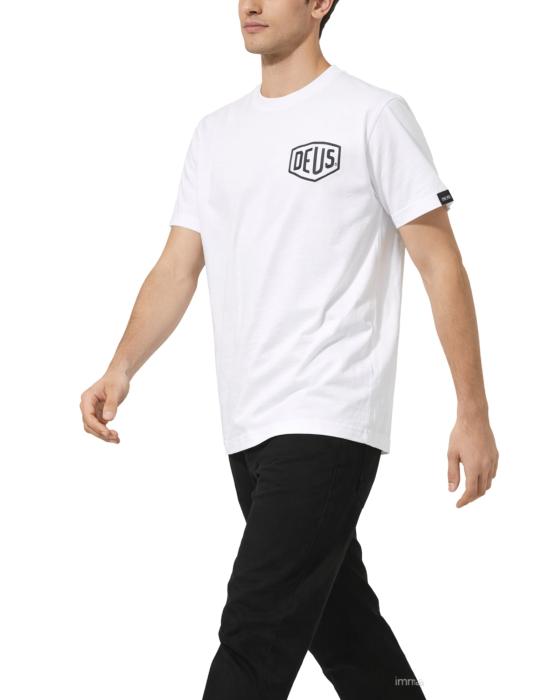 26SS 데우스 엑스 마키나 긴팔 티셔츠 하라주쿠 주소 면 티셔츠 화이트 남성용 D261MTS126010090 - DEUS EX MACHINA