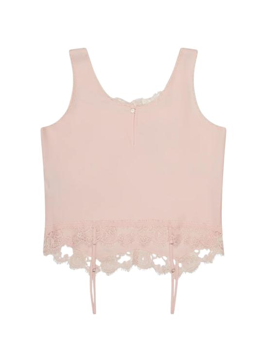 26SS MM6 메종마르지엘라 민소매 티셔츠 S52NC0357 M35731231 Pink - MM6 MAISON MARGIELA