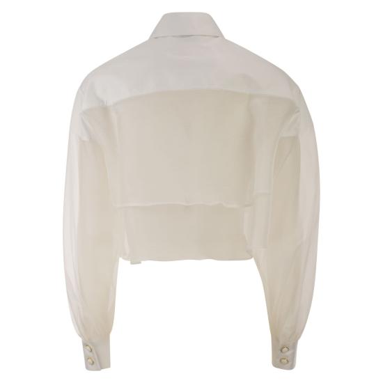 26SS 엘리자베타프랜치 셔츠 CA11861E2 IVORY - ELISABETTA FRANCHI