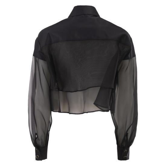 26SS 엘리자베타프랜치 블라우스 CA11861E2 BLACK - ELISABETTA FRANCHI