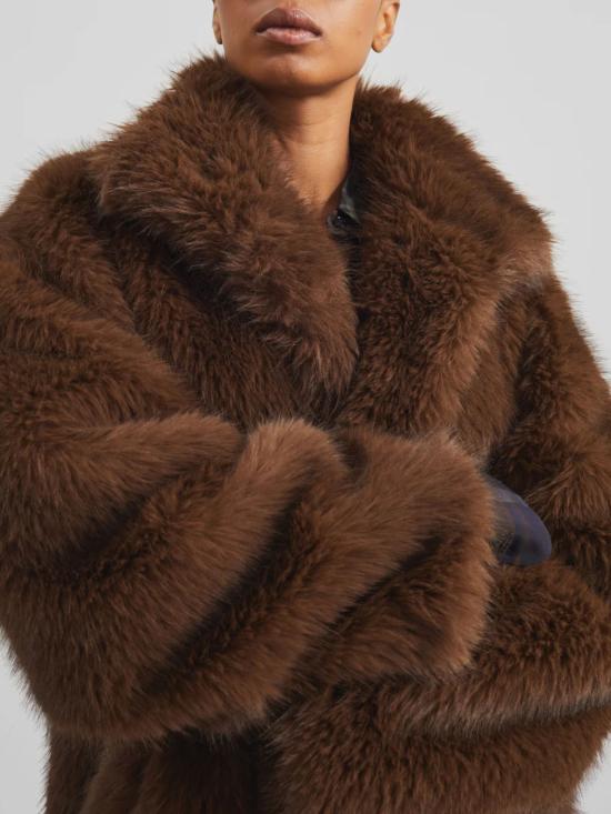 26SS 더프랭키샵 코트 RAVELLO COFS21515200 Marrone - THE FRANKIE SHOP
