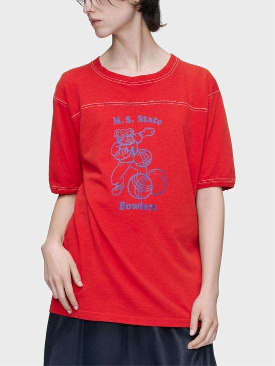 26SS 마르지엘라 반팔 티셔츠 S51GC0540 S24575314 Red - MAISON MARGIELA