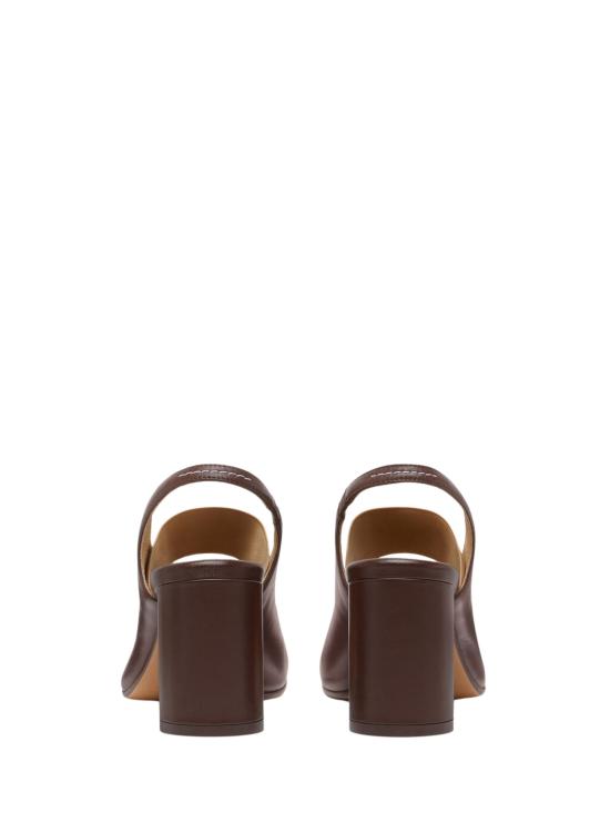 26SS MM6 메종마르지엘라 힐/펌프스 S59WP0213 P3628T2259 Brown - MM6 MAISON MARGIELA