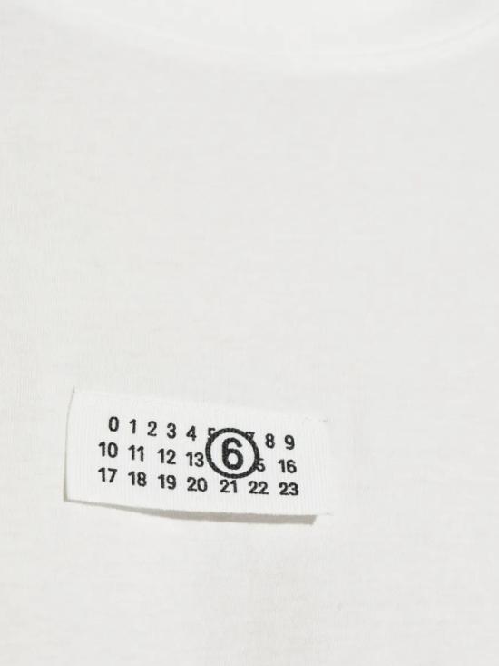 26SS MM6 메종마르지엘라 반팔 티셔츠 SH0GC0032 M20170101 White - MM6 MAISON MARGIELA