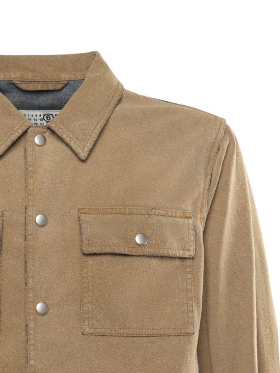 26SS MM6 메종마르지엘라 자켓 SH0AM0078 M30050123 Beige - MM6 MAISON MARGIELA