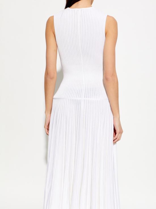 26SS 알라이아 미디 원피스 AA9R2865K137C 000 White - ALAIA