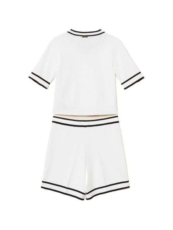 26SS [키즈] 트윈셋 캐주얼 세트 261GJ3070 13203 White - TWINSET