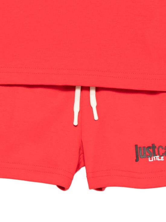 26SS [키즈] 저스트까발리 캐주얼 세트 JIP26044CJRHN RED Red - JUST CAVALLI