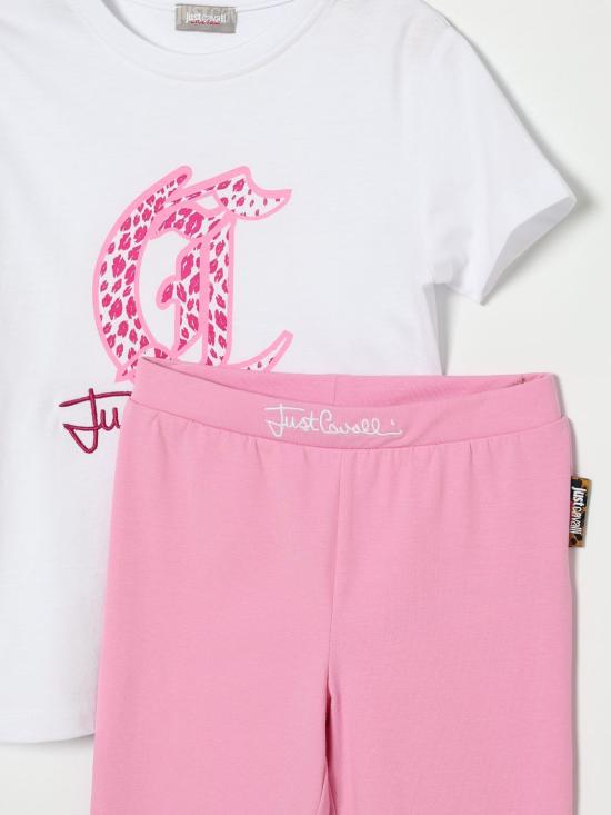 26SS [키즈] 저스트까발리 캐주얼 세트 JIP26015CJRHN WHITE White - JUST CAVALLI