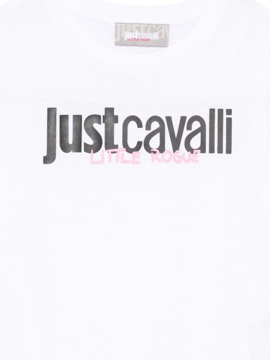 26SS [키즈] 저스트까발리 티셔츠 JGP26041TSRHN WHITE White - JUST CAVALLI