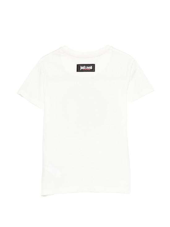 26SS [키즈] 저스트까발리 티셔츠 JBP26050TSRHN WHITE White - JUST CAVALLI