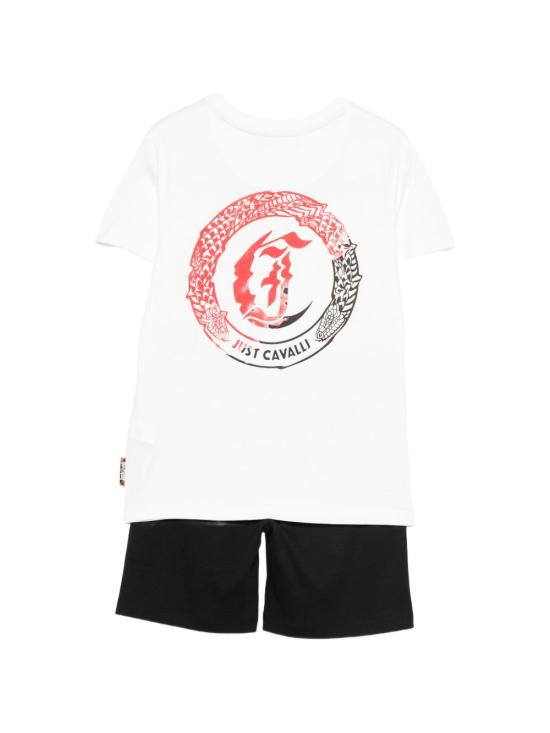 26SS [키즈] 저스트까발리 캐주얼 세트 JBP26040CJRHN WHITE White - JUST CAVALLI