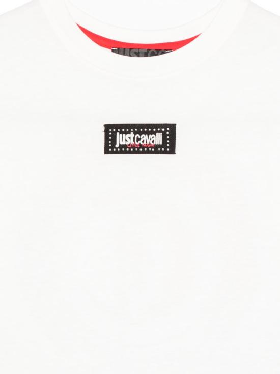 26SS [키즈] 저스트까발리 캐주얼 세트 JBP26040CJRHN WHITE White - JUST CAVALLI