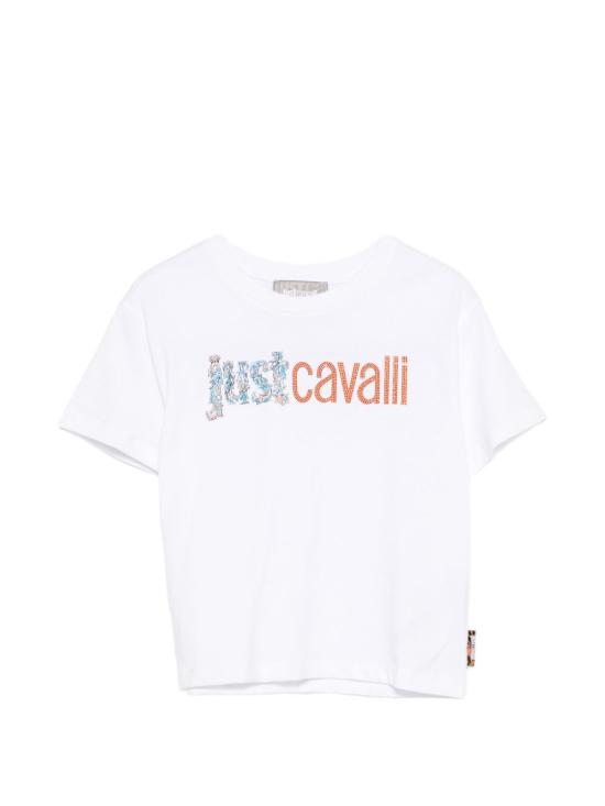 26SS [키즈] 저스트까발리 티셔츠 JGP26067TSGKF WHITE White