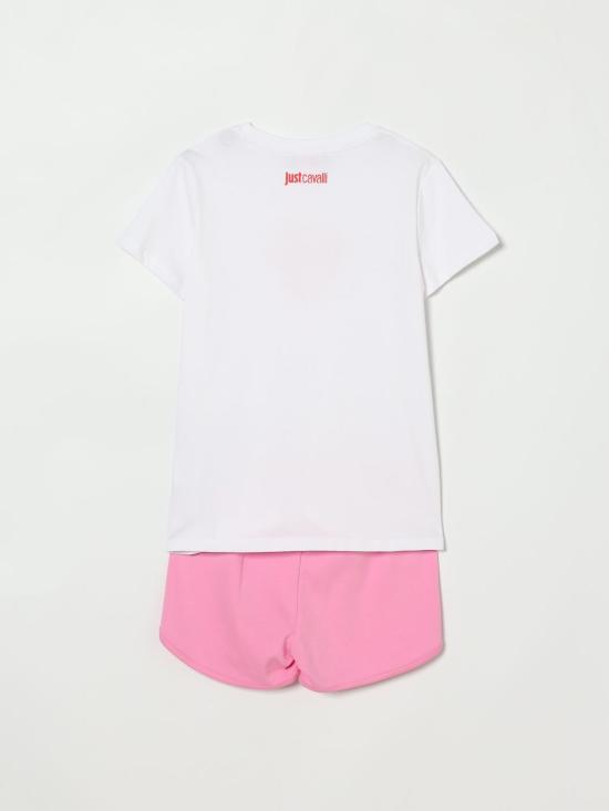 26SS [키즈] 저스트까발리 캐주얼 세트 JGP26003CJGKF WHITE White - JUST CAVALLI