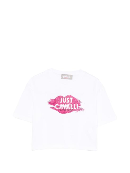 26SS [키즈] 저스트까발리 티셔츠 JGP26031TSGKF WHITE White