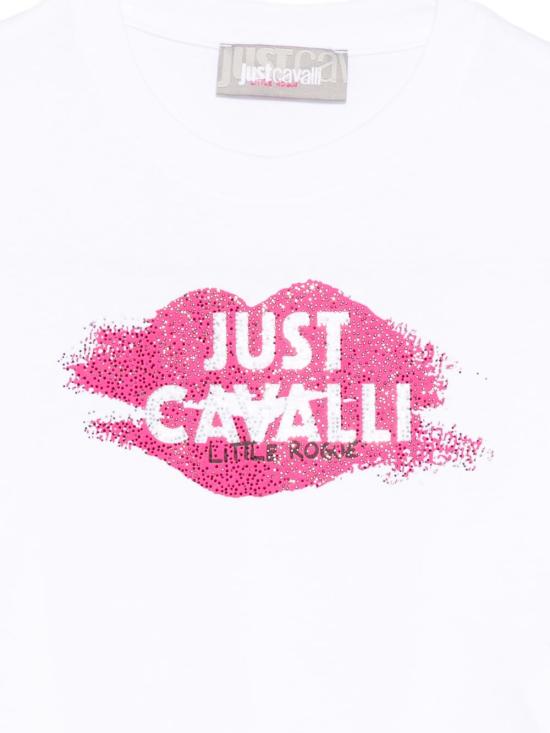 26SS [키즈] 저스트까발리 티셔츠 JGP26031TSGKF WHITE White - JUST CAVALLI