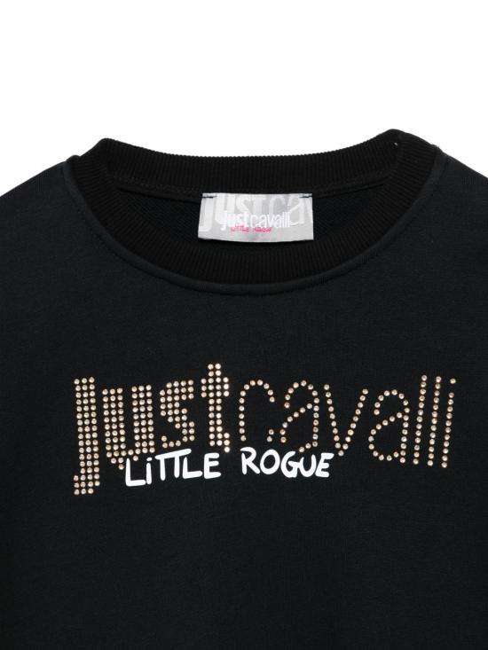 26SS [키즈] 저스트까발리 트레이닝 상의 JGP26174FEG4 BLACK Black - JUST CAVALLI