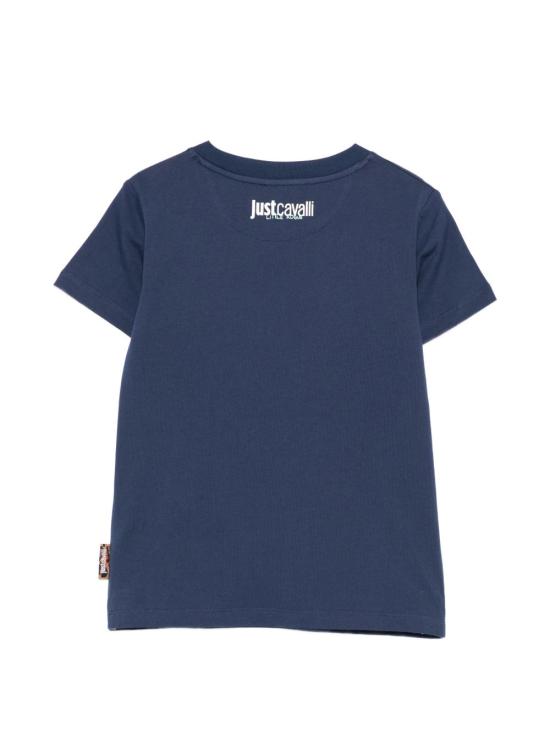 26SS [키즈] 저스트까발리 티셔츠 JBP26066TSHZC BLUE Blue - JUST CAVALLI