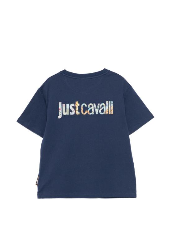 26SS [키즈] 저스트까발리 티셔츠 JBP26092TSHZC BLUE Blue - JUST CAVALLI