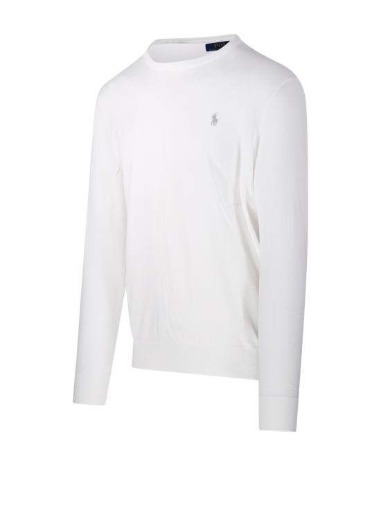 26SS 랄프 로렌 코튼 크루넥 스웨터 710890558506 DECKWASH WHITE - RALPH LAUREN