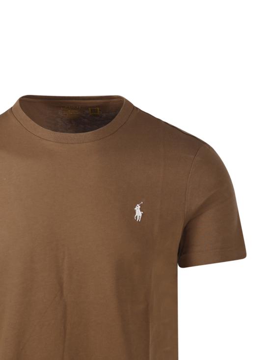 26SS 랄프 로렌 반팔 티셔츠 710671438536 RL BROWN C1825 - RALPH LAUREN