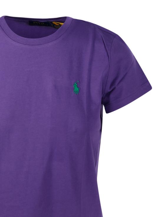 26SS 랄프 로렌 반팔 티셔츠 211B14605002 PURPLE CACTUS - RALPH LAUREN