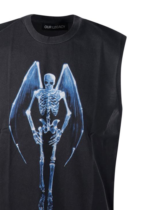 26SS 아워레가시 민소매 티셔츠 M2266BF FALLEN ANGEL PRINT - OUR LEGACY