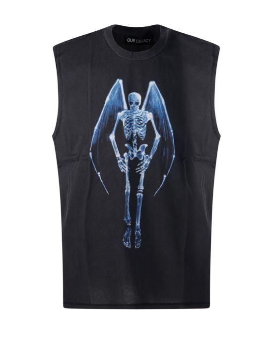 26SS 아워레가시 민소매 티셔츠 M2266BF FALLEN ANGEL PRINT