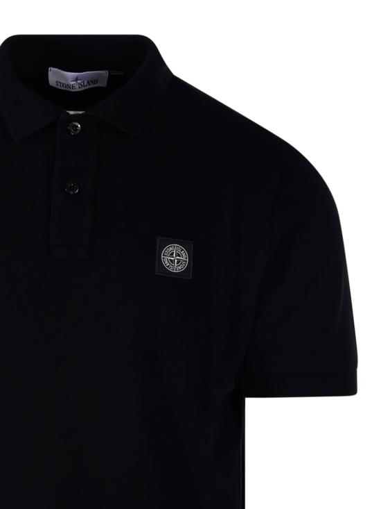 26SS 스톤 아일랜드 폴로 티셔츠 S152200008 S0017 V0029 BLACK - STONE ISLAND