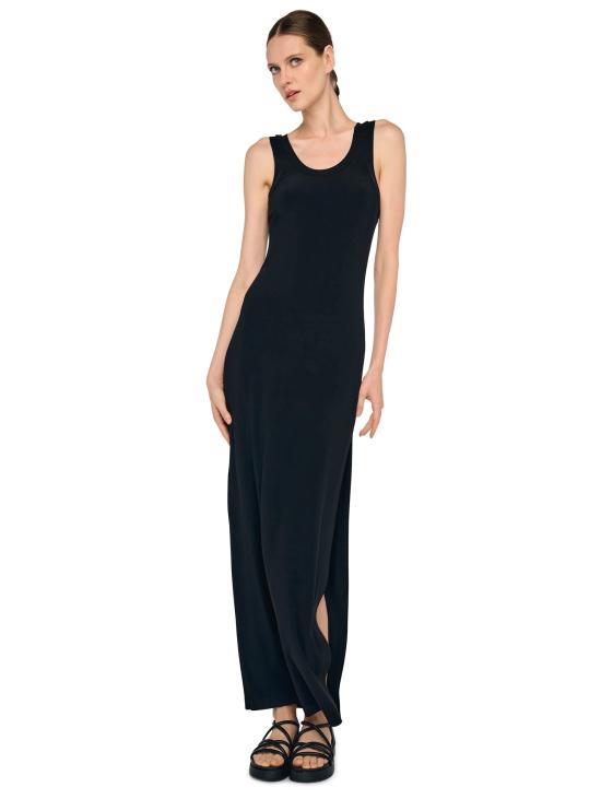 26SS 노마카말리 의류 KK4253PLT18001racer long dress w side slit - NORMA KAMALI