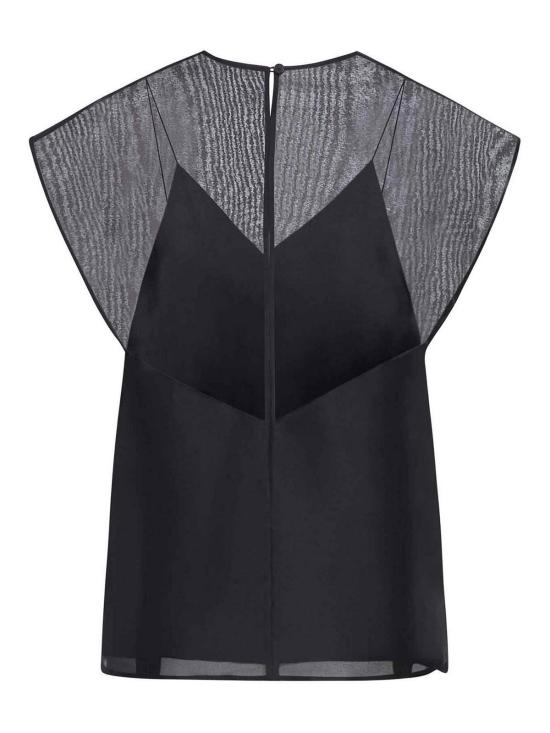 26FW 케이트 민소매 티셔츠 2442382200 Black - KHAITE